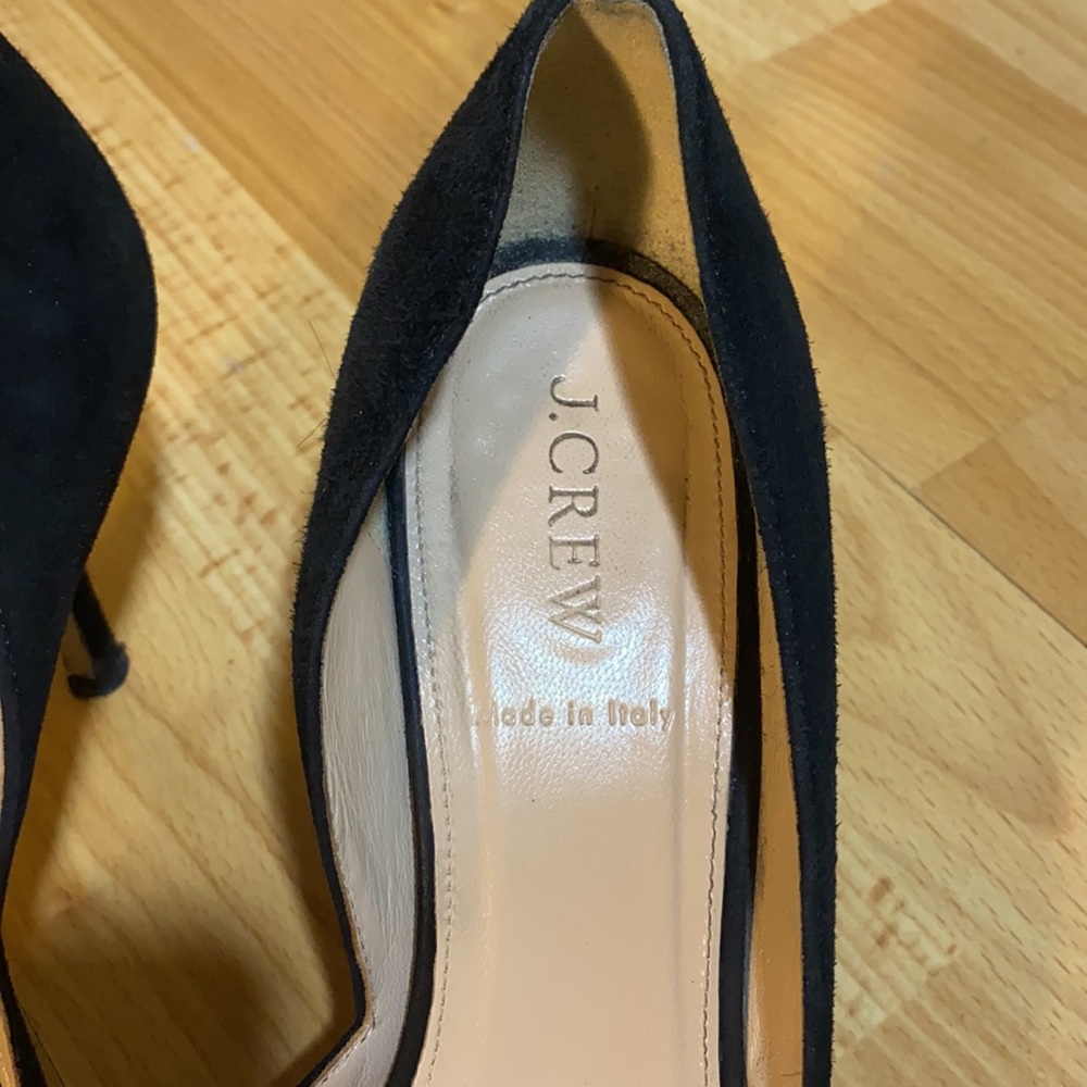 J Crew black leather heals 2” - Picture 4 of 16